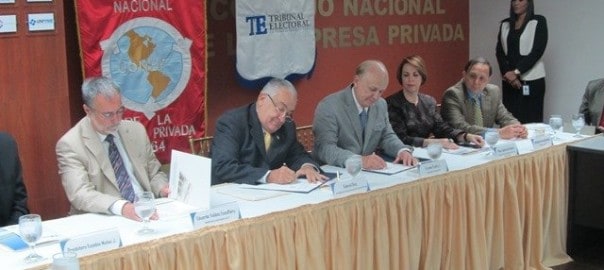 Convenio Elecciones 2014